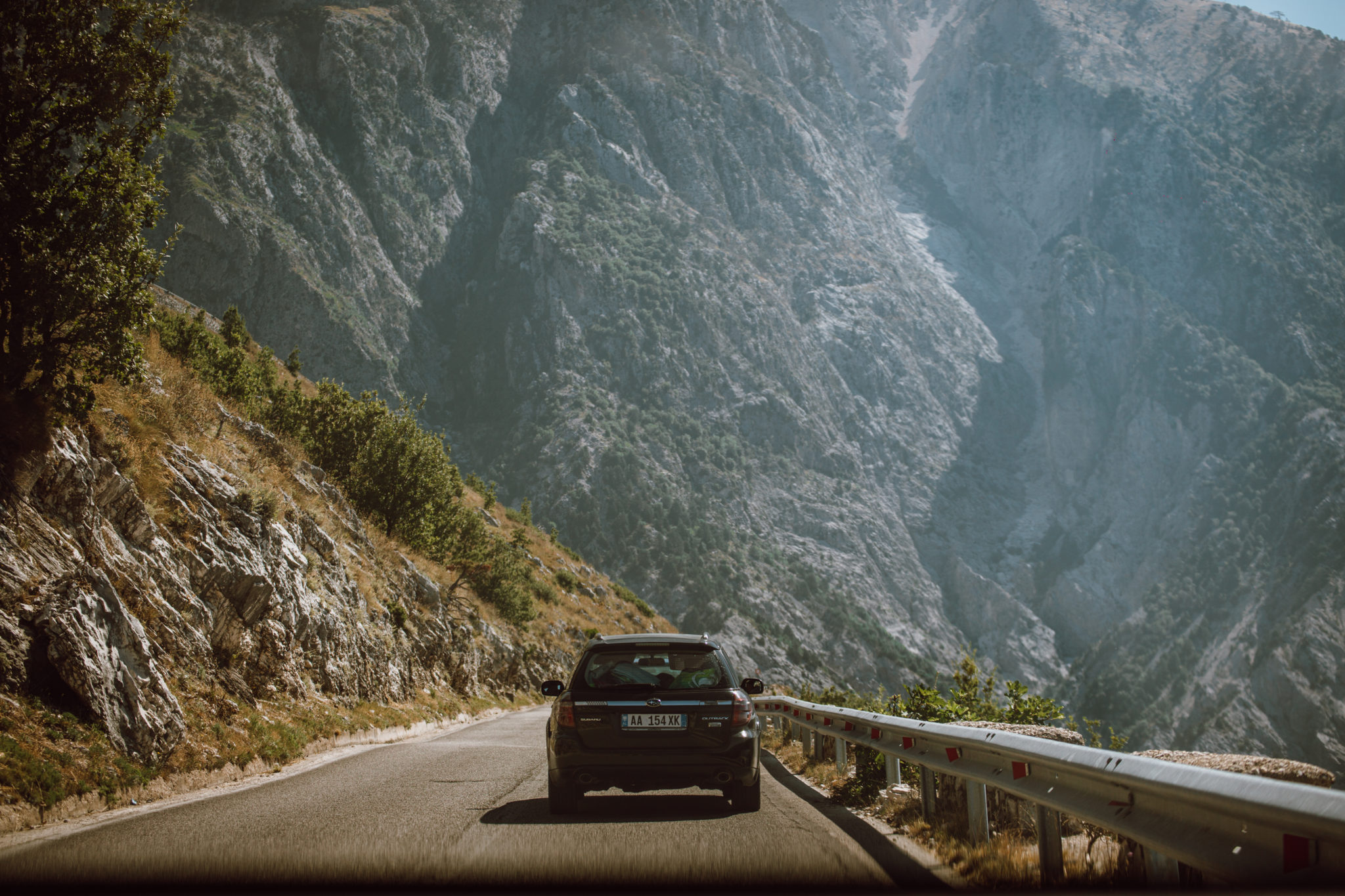 albania road trip video
