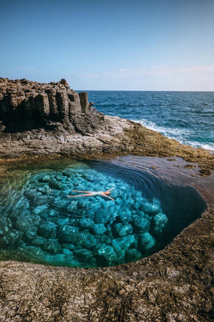 how to get to the secret rock pool in fuerteventura