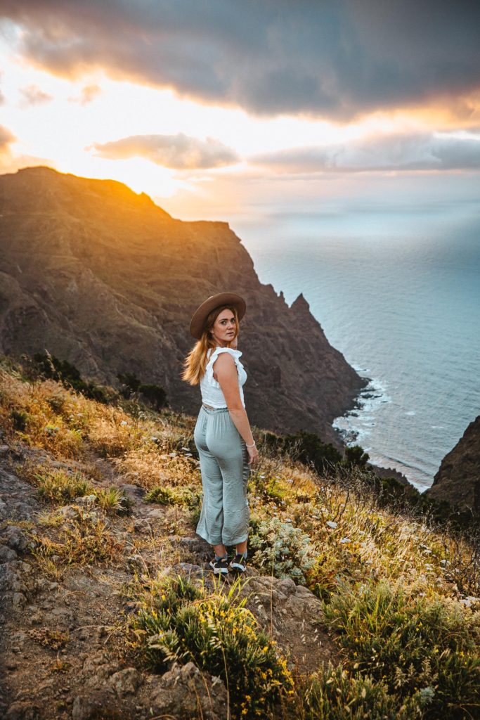 best places to watch the sunset in tenerife anaga national park