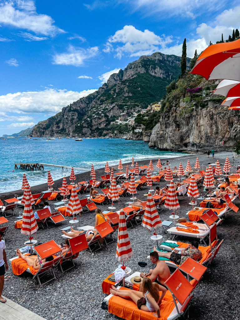 arienzo beach club top things to do on the Amalfi Coast