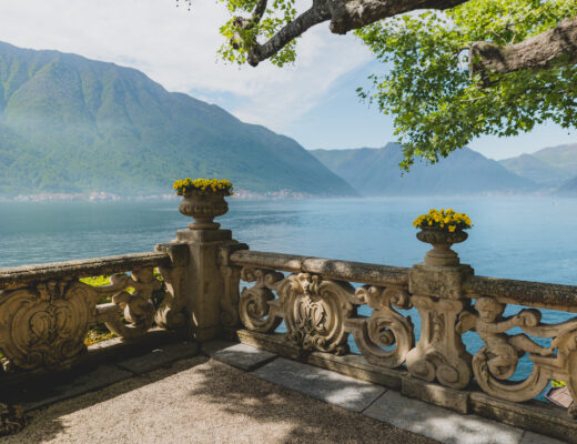 Most famous villas on Lake Como - villa del Balbianello - Star Wars film location