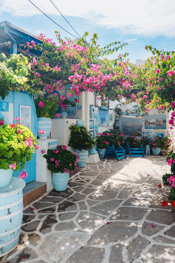 Best places in Paros Greece cute villages