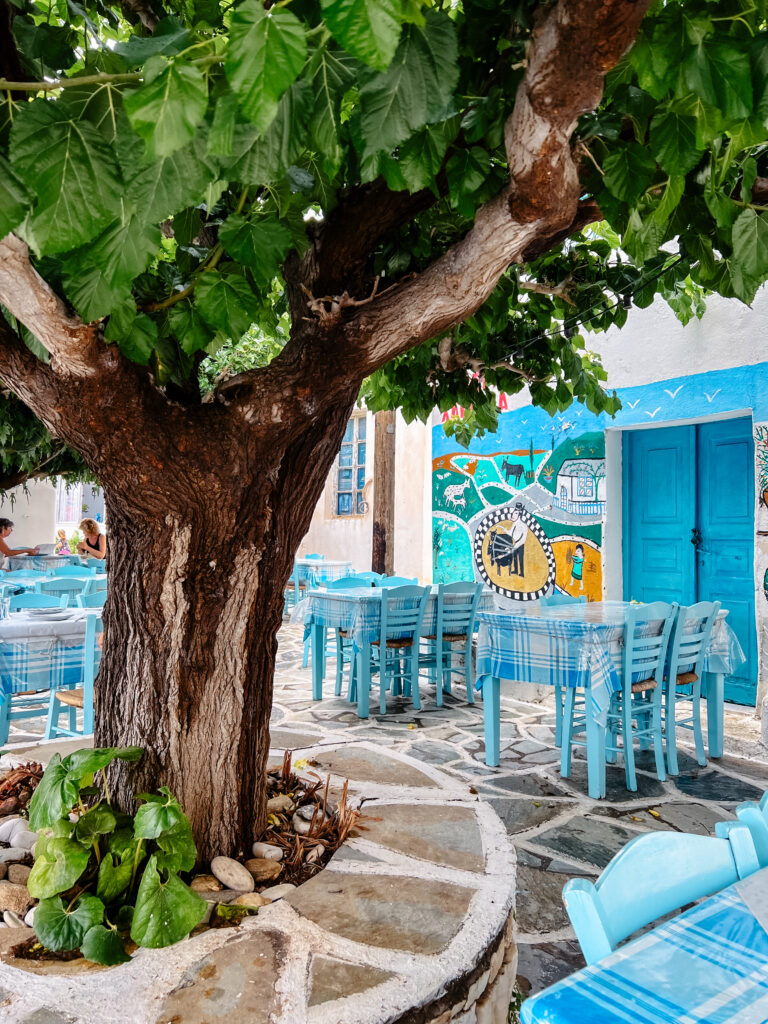 Best restaurants in Paros cute villages Marpissa