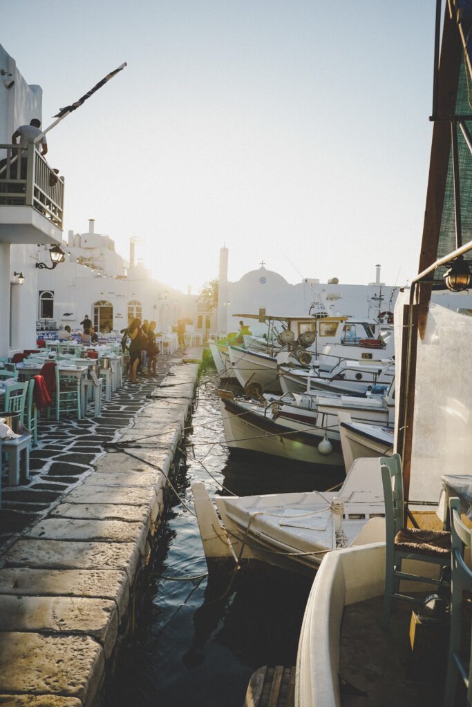 Where to watch the sunset in Paros