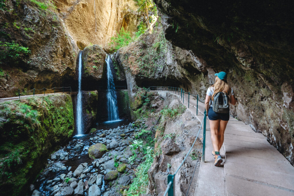 Best hikes in Madeira Levada Do Moinho To Levada Nova Waterfall Hike