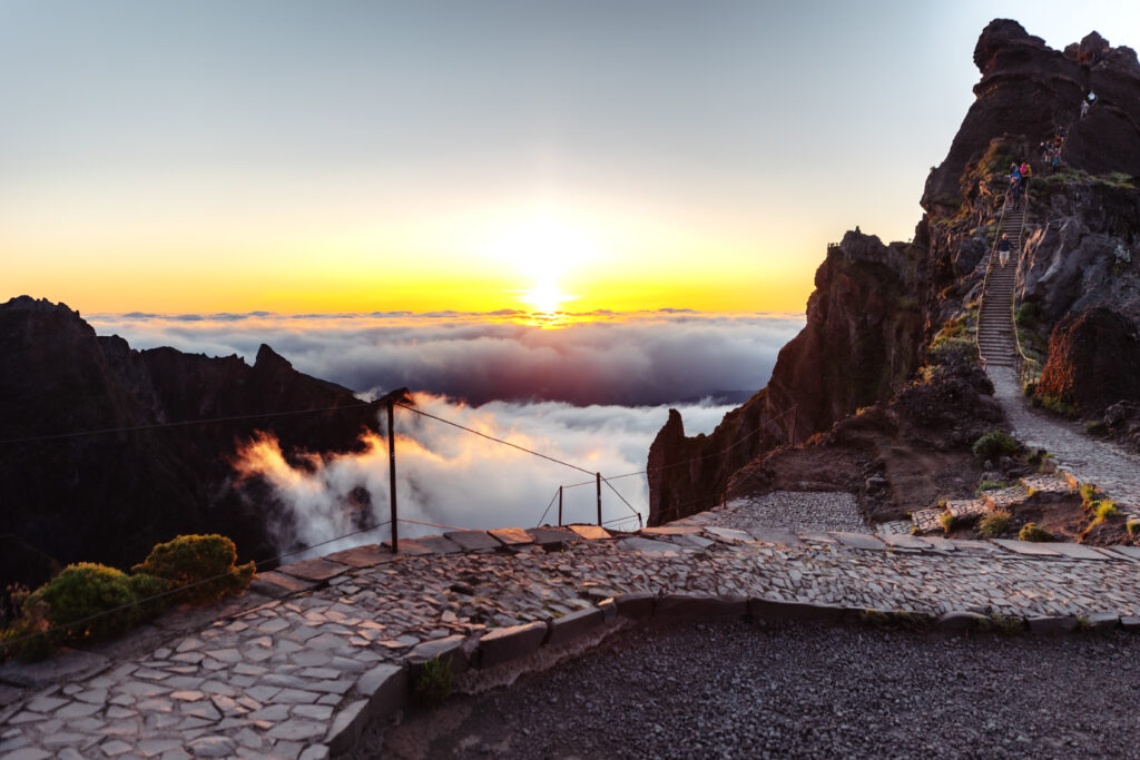 TOP THINGS TO DO IN MADEIRA - watch sunrise at Pico do Arieiro