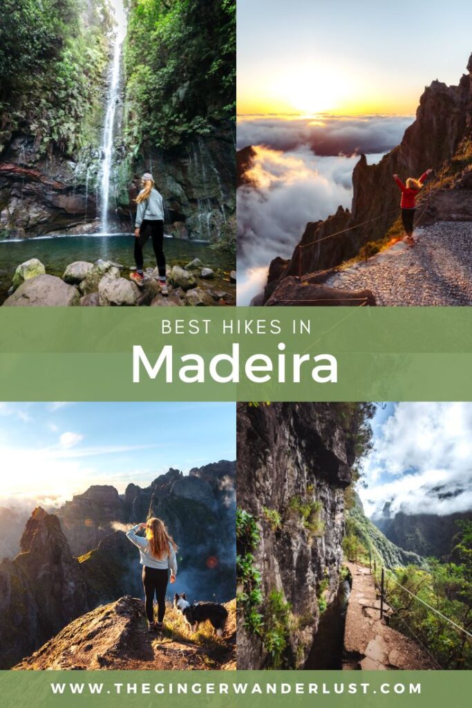 Discover the best hikes in Madeira with stunning walking trails like PR1 Pico do Arieiro - Pico Ruivo, and incredible Levada hikes like Caldeirão Verde, and 25 Fontes & Levada do Risco. Experience breathtaking views, lush forests, waterfall and mountain hikes. Plan your Madeira hiking adventure with my guide.