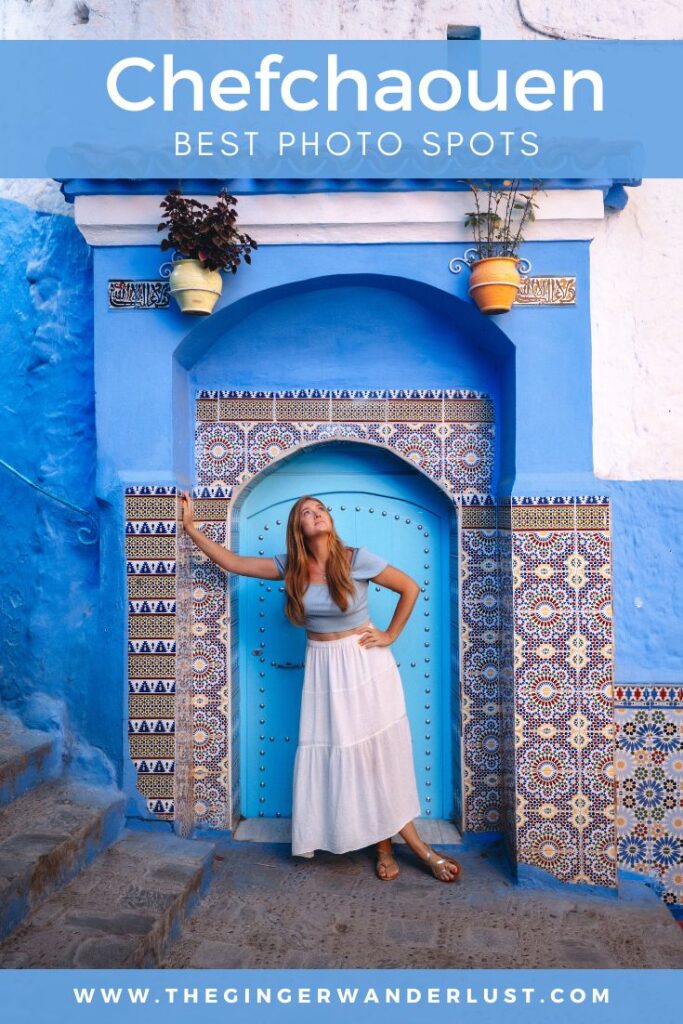 Discover the 17 most Instagrammable places in Chefchaouen, Morocco! Along with a map of chefchaouen photo spots so you can easily find them all. And capture the best photos of Chefchaouen.