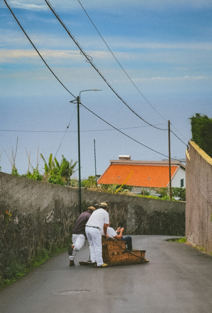 Top things to do in Madeira - monte toboggan